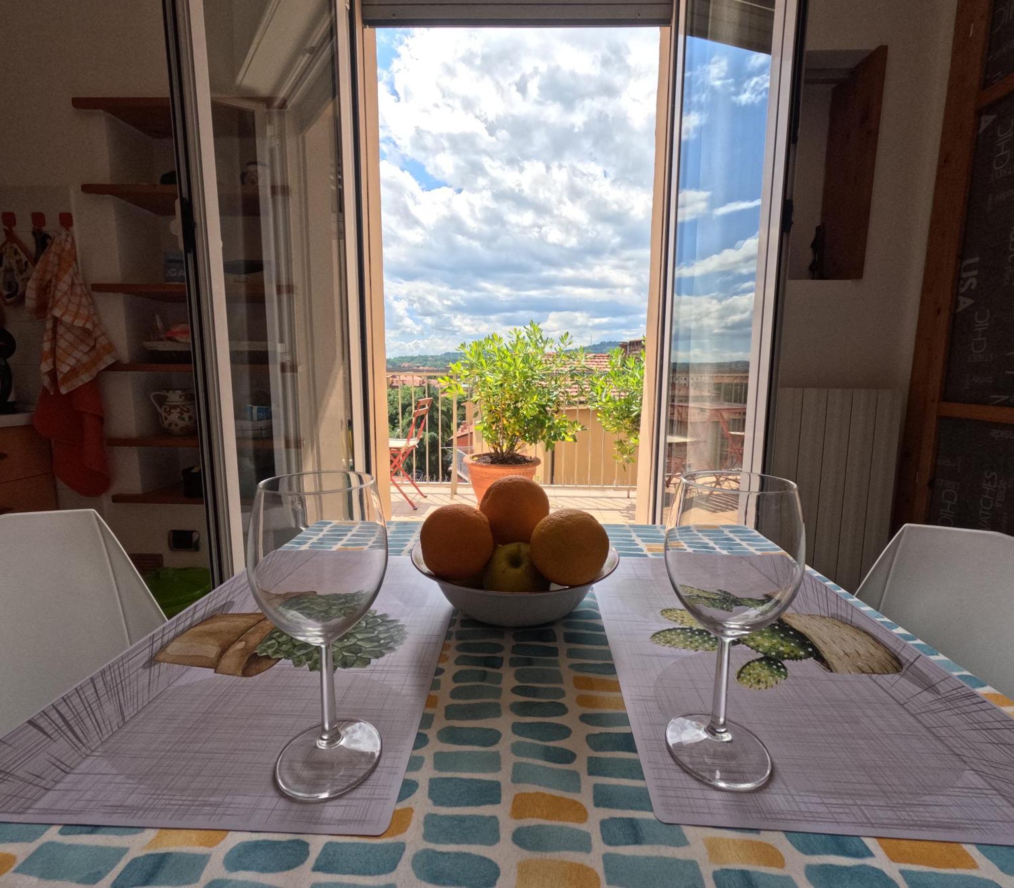 Bellavista Panoramic Terrace Appartamento Con Terrazza Zona Sant Orsola Болонья Экстерьер фото